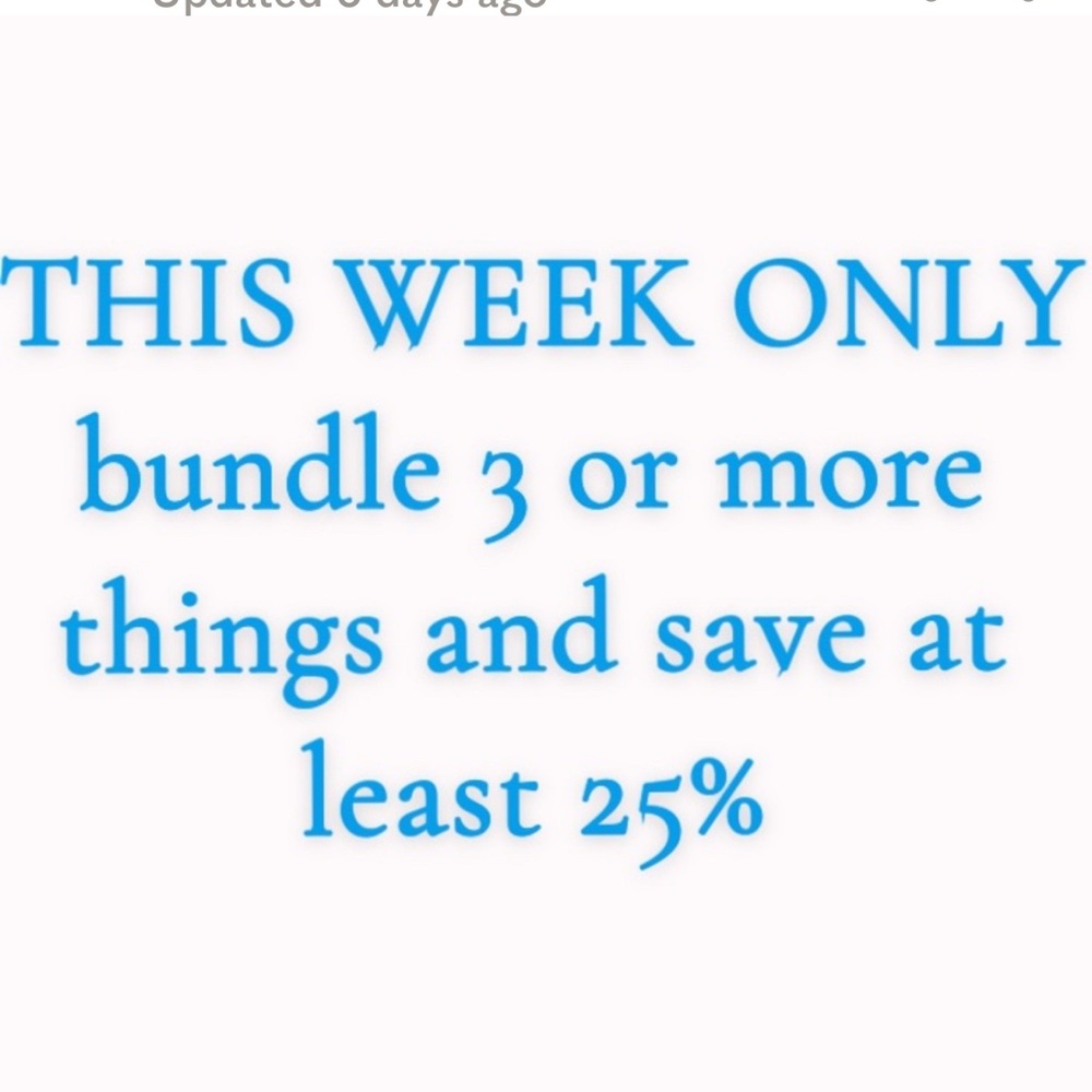Weekly Promotion
